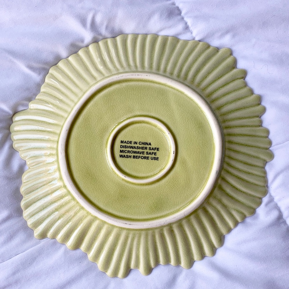 Glass Plant Plates - Picture 6 of 7